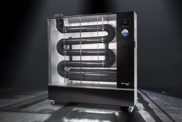 Airrex AH-900i Bleu flame diesel-infraroodstraler Wifi 2500m, 30 tot 80 cm, Hoog rendement (Hr), Ophalen of Verzenden, 60 tot 150 cm