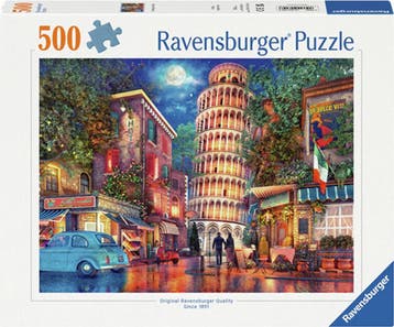 Avond in Pisa Puzzel (500 stukjes) | Ravensburger - Puzzels, Hobby en Vrije tijd, Verzenden, Nieuw