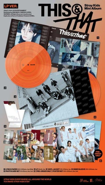 vinyl overige - Stray Kids - This &amp; that (LP Nieuw), Verzenden, Zo goed als nieuw
