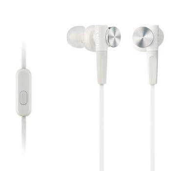 Sony MDR-XB50AP - In-ear koptelefoon - Wit, Verzenden, Nieuw