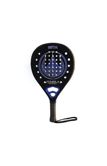 Zembla Beta Padelracket - Beta Series - Zwart/Blauw, Nieuw, Padelracket
