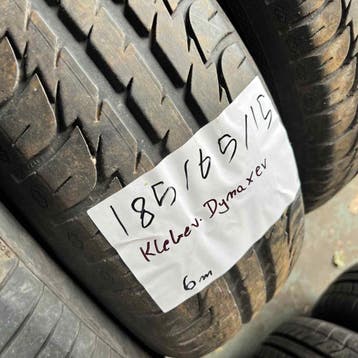 2 x Kleber Dynaxer 185-65-15 Zomerbanden 6mm, Gebruikt, 15 inch, Band(en), Personenwagen