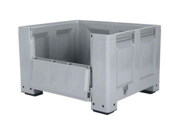 Palletbox BIG BOX met laadklep - 1200 x 1000 x H 760 mm -, Ophalen of Verzenden, Nieuw