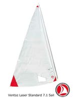 Ventoz Laser Standard Zeil (7.1 m2) RP - Compleet, Watersport en Boten, Verzenden, Nieuw, Grootzeil, Minder dan 15 m²
