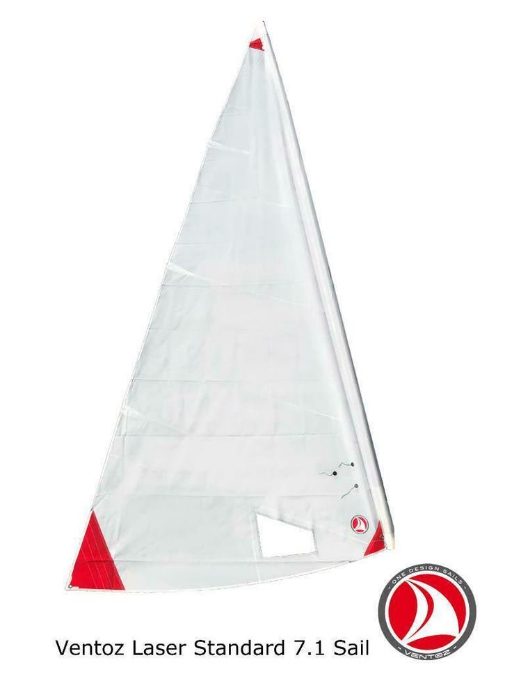 Ventoz Laser Standard Zeil (7.1 m2) RP - Compleet, Watersport en Boten, Zeilen en Zeiltoebehoren, Minder dan 15 m², Nieuw, Grootzeil