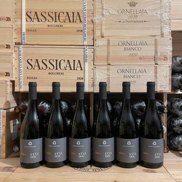 2023 Cottanera, Etna Rosso - Sicilië DOC - 6 Flessen (0.75, Verzamelen, Nieuw