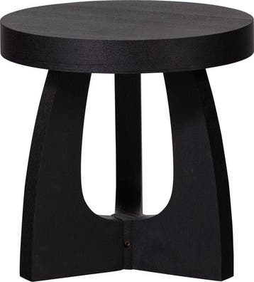 WOOOD Tala Bijzettafel MDF Fineer Zwart 45x45x45 — Zeer goed, Nieuw