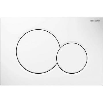Geberit Sigma-01 Drukplaat - Wit, Ophalen of Verzenden, Nieuw