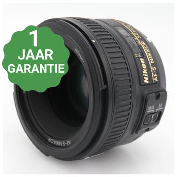 Nikon AF-S 50mm f/1.8G, Verzenden, Gebruikt