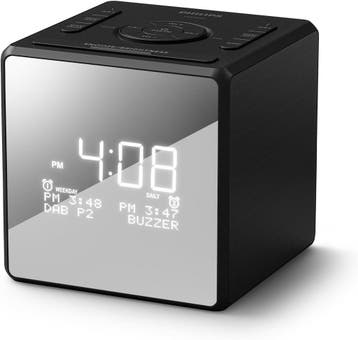 PHILIPS TAR4600 DAB/FM-wekkerradio met dubbel alarm en, Witgoed en Apparatuur, Wekkers, Verzenden, Nieuw