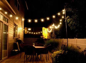 Led prikkabel - 10 meter - 20 lampen - Warm wit - 24V, Tuin en Terras, Ophalen of Verzenden, Nieuw