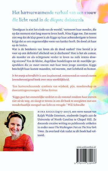 In het oranje ochtendlicht 9789026339066 Nina Riggs, Verzenden, Gelezen, Nina Riggs