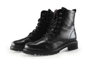 Piedi Nudi Veterboots in maat 39 Zwart, Kleding | Dames, Verzenden, Zwart, Overige typen, Zo goed als nieuw