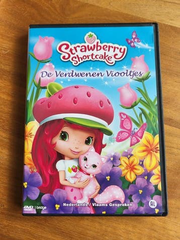 DVD - Strawberry Shortcake - De Verdwenen Viooltjes, Avontuur, Gebruikt, Verzenden, Alle leeftijden