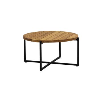 Apple Bee Condor coffee tafel 74 cm Zwart - Tuintafel, Nieuw