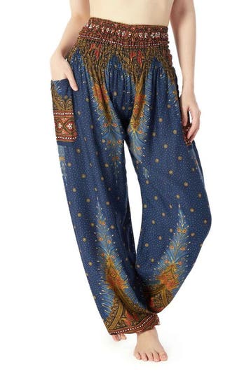 Harembroek Large Pauw blauw, Nieuw