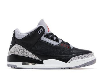 Nike Air Jordan 3 Retro Black Cement (2024) (Sneakers), Verzenden, Zwart, Nieuw, Sneakers of Gympen
