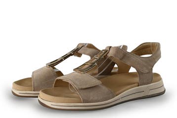 Ara Sandalen in maat 40 Beige, Verzenden, Beige, Sandalen of Muiltjes, Zo goed als nieuw