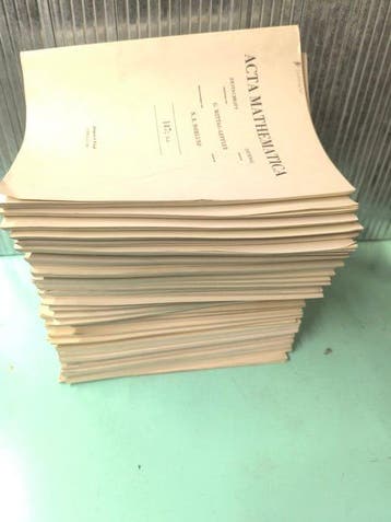 G. Mittag-Leffler - Acta Mathematica (39 Volumes) -