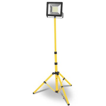 LED schijnwerper met statief - IP65 - 30W, Ophalen of Verzenden, Nieuw