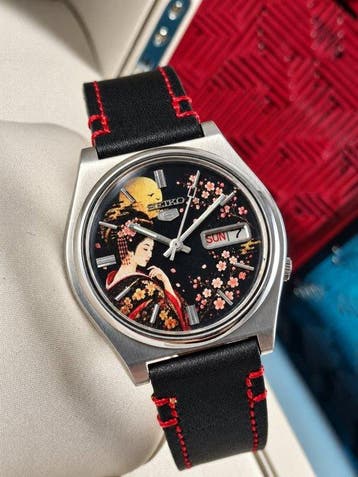 Seiko 5 - Ref.7009-3170 - Cal.7009 - Custom Japanese Geisha