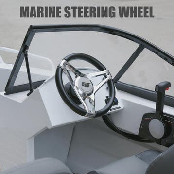 GT Marine Stuurwiel voor Buitenboordmotor - Polyamide & Chro, Verzenden, Nieuw