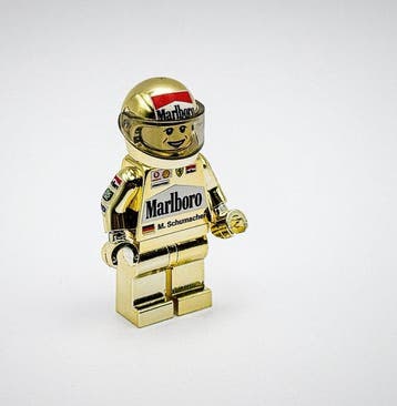 Lego Minifiguur - DC Comics - Chrome Gold M Schumacher, Nieuw