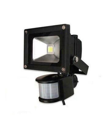 LED Bouwlamp Puur Wit - 20 Watt  - Sensor, Ophalen of Verzenden, Nieuw, Minder dan 50 watt, Lamp met armatuur