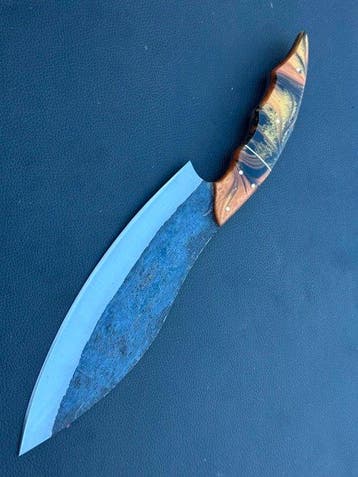 Custom Hand-Forged Premium Chefs Knife - Tafelmes - Staal,