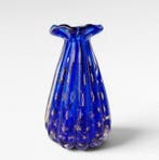 Vaas - Muranoglas - Vaas bolle goud 24 kt VR