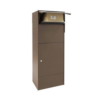 STOER! Cardiff pakketbrievenbus XXL staal - corten-look, Verzenden, Nieuw