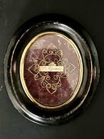 Reliekhouder - Glas, Hout - 1800-1850 - Reliek van