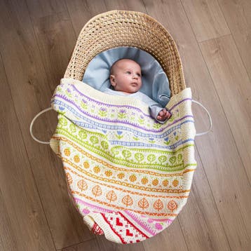 KATIA Rainbow Garden KAL 2026 - Kit S1 - Gebreide Babydeke, Ophalen of Verzenden, Nieuw