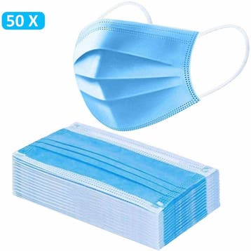 Benson Wegwerpmaskers - 3-laags - Comfortabel - Verstelba..., Ophalen of Verzenden, Nieuw