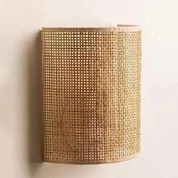Rotan Wandlamp – Bohemian Sfeerverlichting voor Slaap, Verzenden, Nieuw