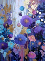 Canvas Fit - Alberto Ricardo - Jardín de los Susurros, Antiek en Kunst