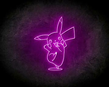 PIKACHU neon sign - LED neon reclame bord, Verzenden