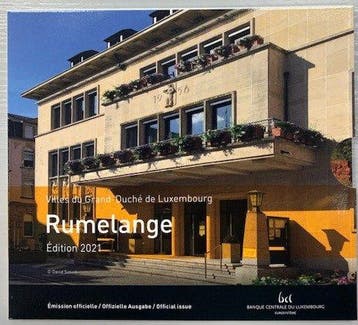 Luxemburg. Year Set (BU) 2021 Rumelange (incl. 2 euro