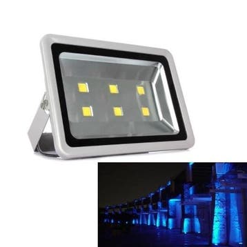 LED Bouwlamp Blauw - 300 Watt, Ophalen of Verzenden, Nieuw, 200 tot 500 watt, Lamp met armatuur