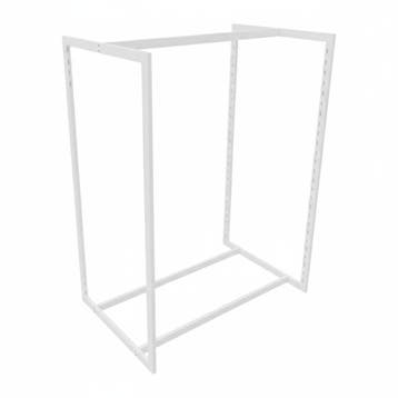 Italiaanse design middenunits suspance van wit staal