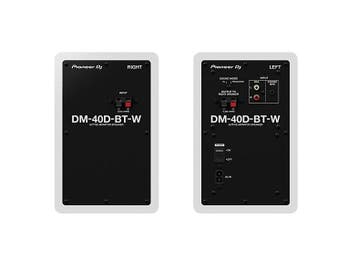 Pioneer Dj -  Dm-40d-bt 4 Inch + Bluetooth  - Wit, Verzenden, Nieuw, 60 tot 120 watt, Overige merken