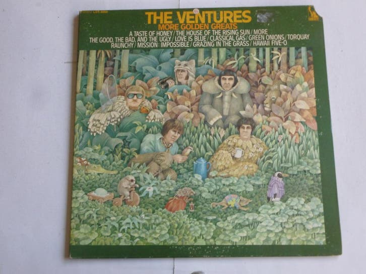 The Ventures - More Golden Greats (LP) lst 8060, Cd's en Dvd's, Vinyl | Pop, Zo goed als nieuw, Ophalen of Verzenden