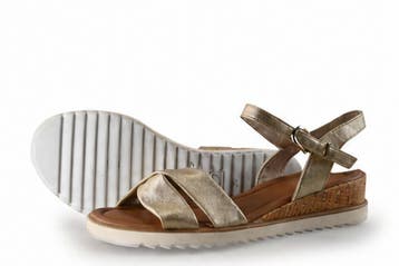 Tamaris Sandalen in maat 38 Goud, Kleding | Dames, Schoenen, Tamaris, Overige kleuren, Verzenden, Sandalen of Muiltjes