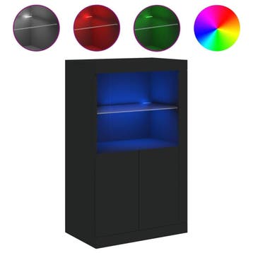 Moderne kast met RGB LED | 59% Korting | Retourdeal, Huis en Inrichting, Kasten | Overige, Ophalen of Verzenden, Gebruikt
