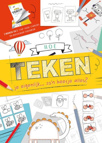 Boek: Hoe teken je eigenlijk... zon - (als nieuw), Boeken, Verzenden, Zo goed als nieuw