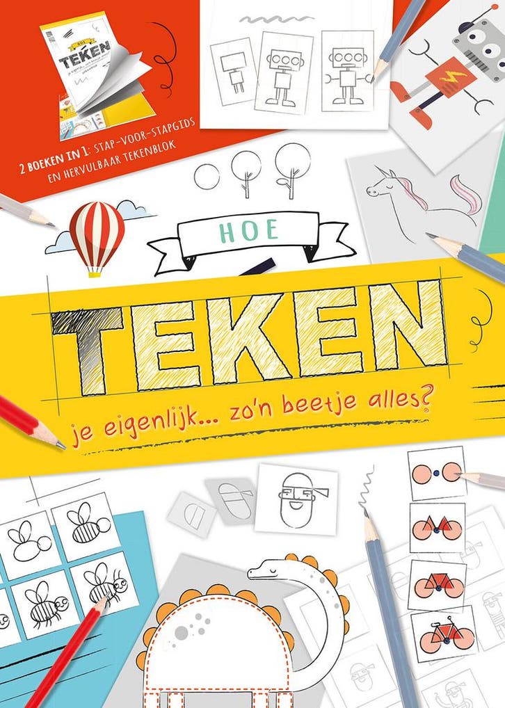 Boek: Hoe teken je eigenlijk... zon - (als nieuw), Boeken, Hobby en Vrije tijd, Zo goed als nieuw, Verzenden
