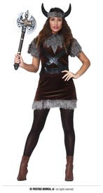 Viking kostuum dames, Verzenden, Nieuw, Feestartikel