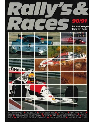 RALLYS & RACES 90/91, Nieuw, Author