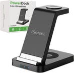 2dekans | iSetchi Draadloos 3-in-1 Oplaadstation -, Ophalen of Verzenden, Zo goed als nieuw