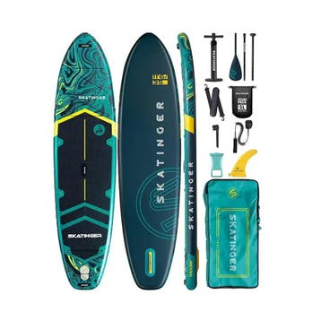 Skatinger Prana Dark Blue 116*35*6 (Yoga) SUP Board, Watersport en Boten, Suppen, Ophalen of Verzenden, Nieuw